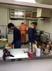 調理中、手際が肝心！！
