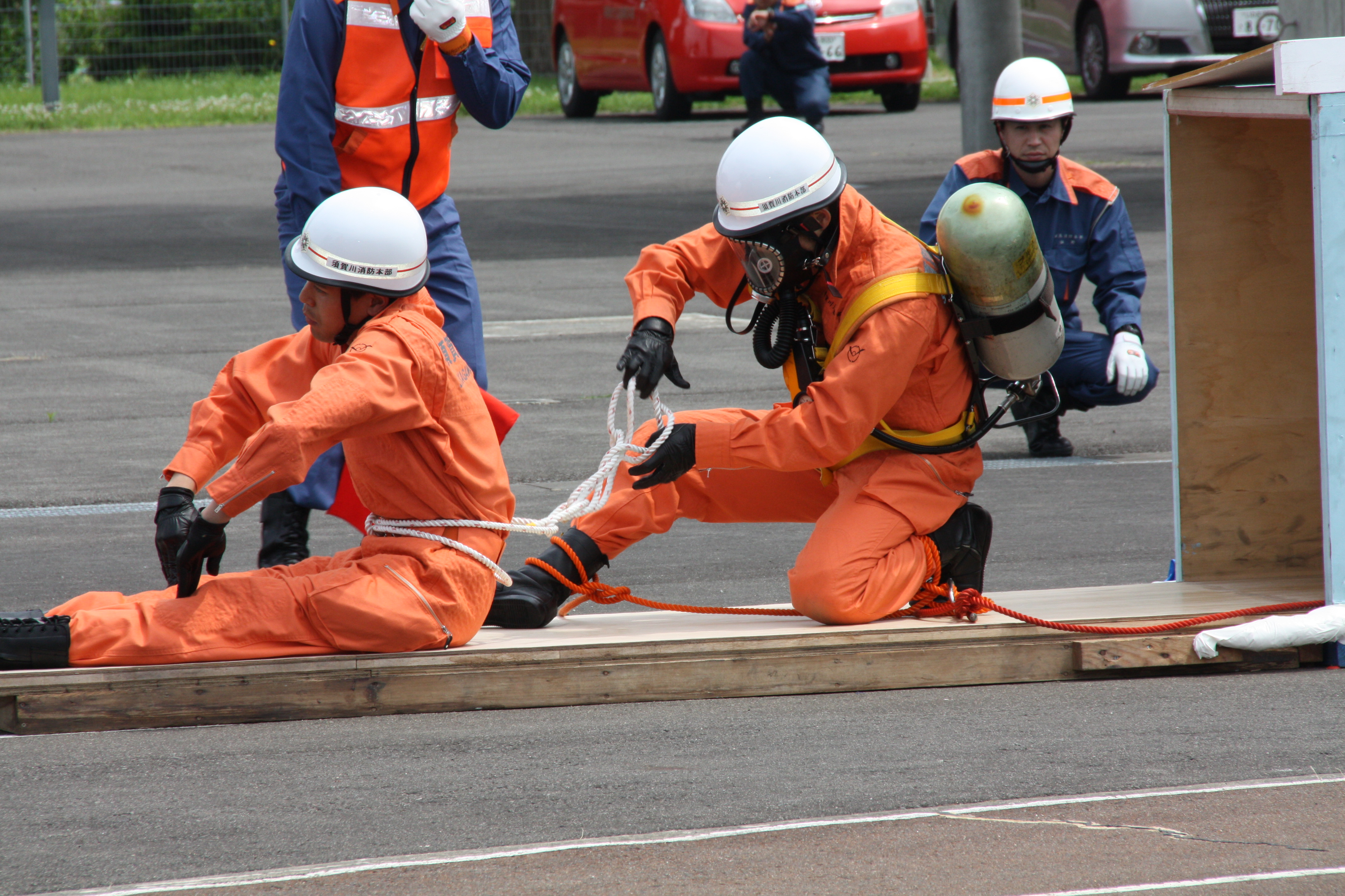 札幌 全国消防救助技術大会セット こうのとり付-